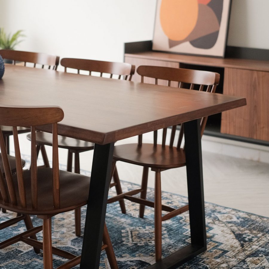 Troy Cedar Brown Dining Table 240cm