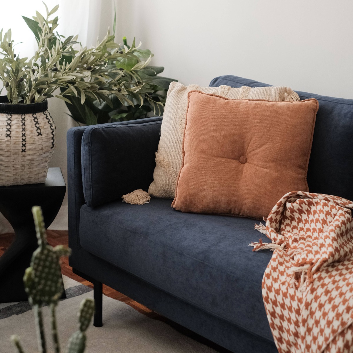 Loft Midnight Blue 3 Seater Sofa