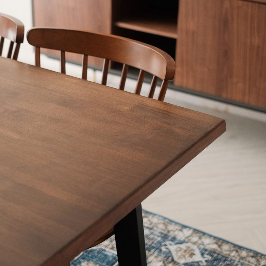 Troy Cedar Brown Dining Table 240cm