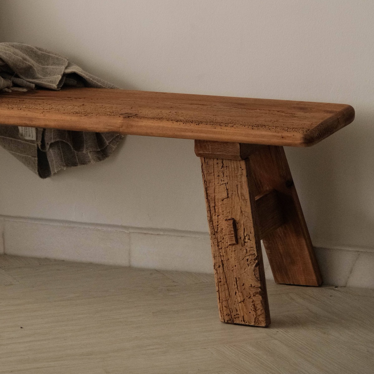 Reclaimed Wood Bench 140cm
