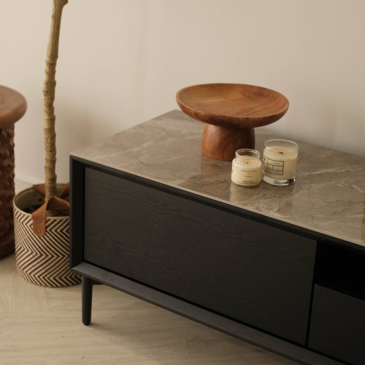 Grayson Ebony TV Cabinet