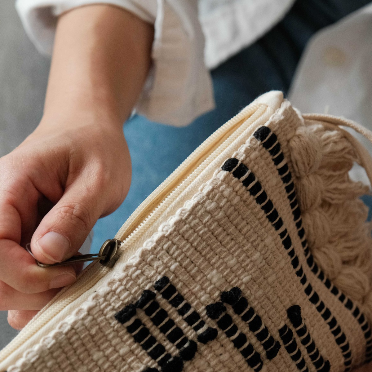 Nora Cotton Clutch