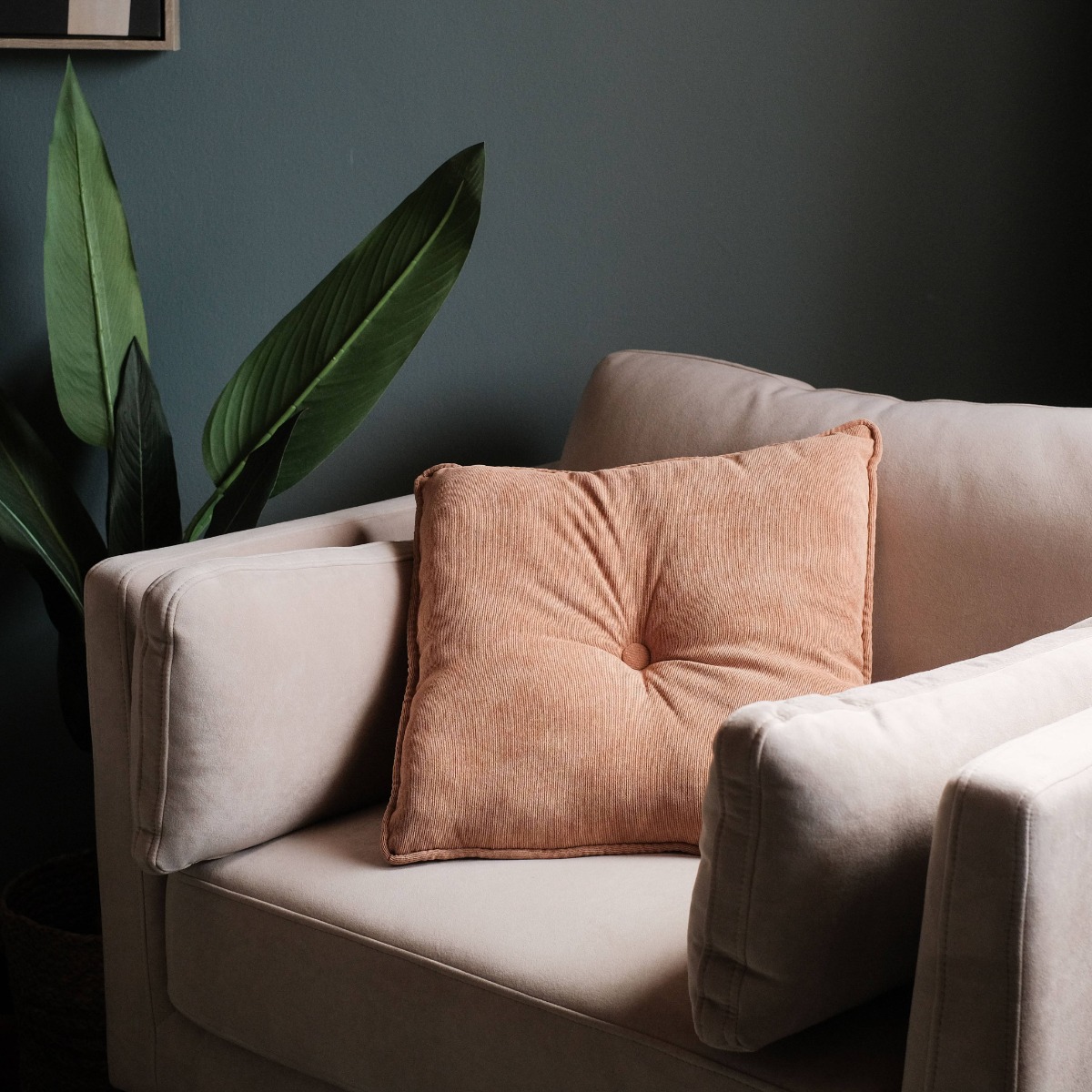 Loft Sand Beige 1 Seater Sofa