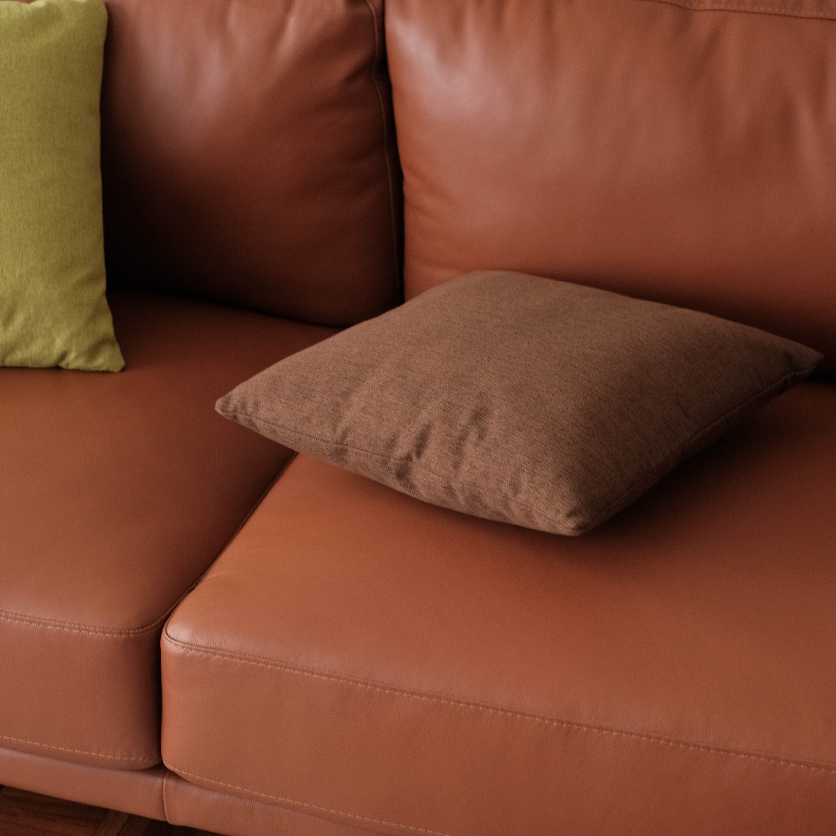 Greta Rosy Brown Cushion 60x60cm