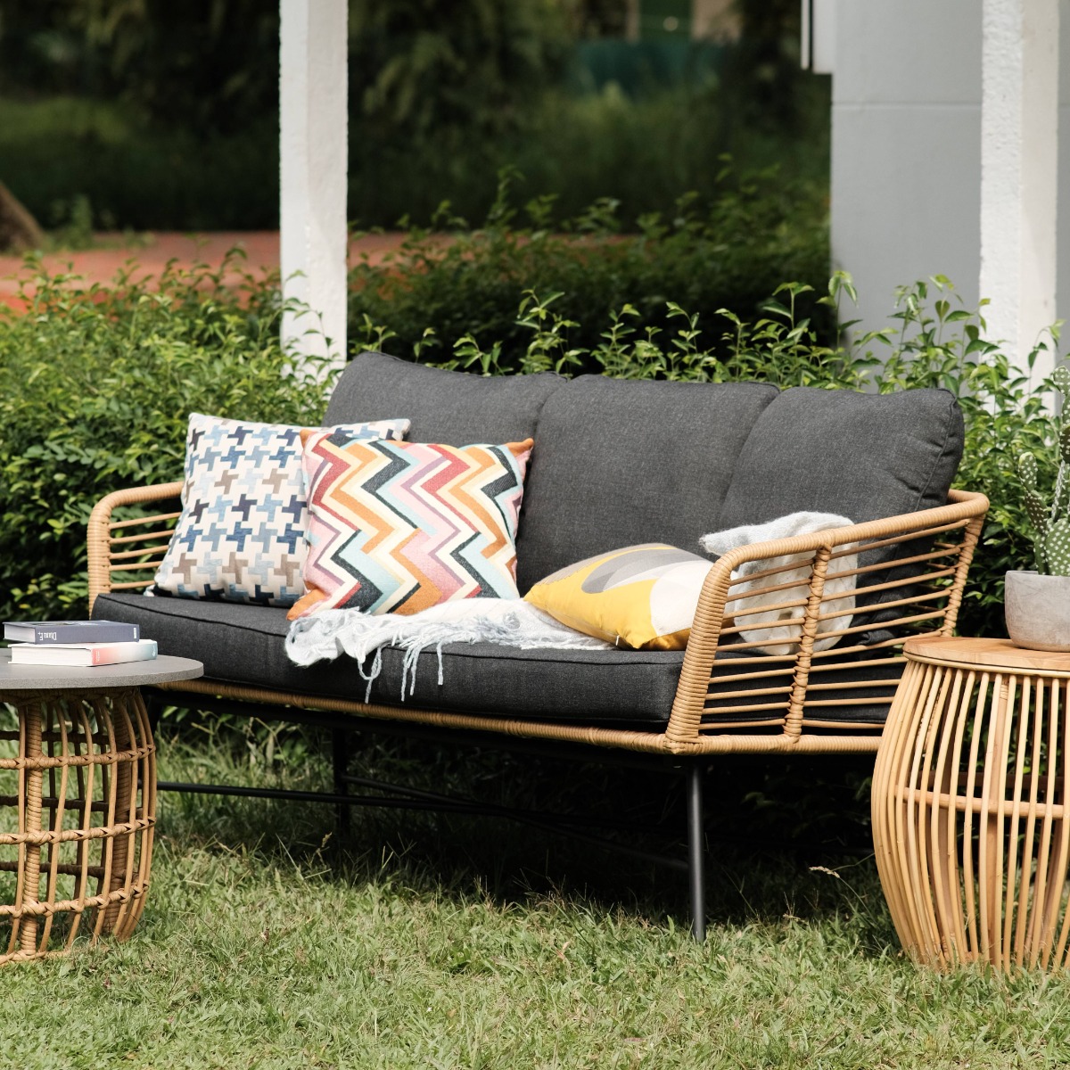Frangipani Outdoor 3 Seater Sofa