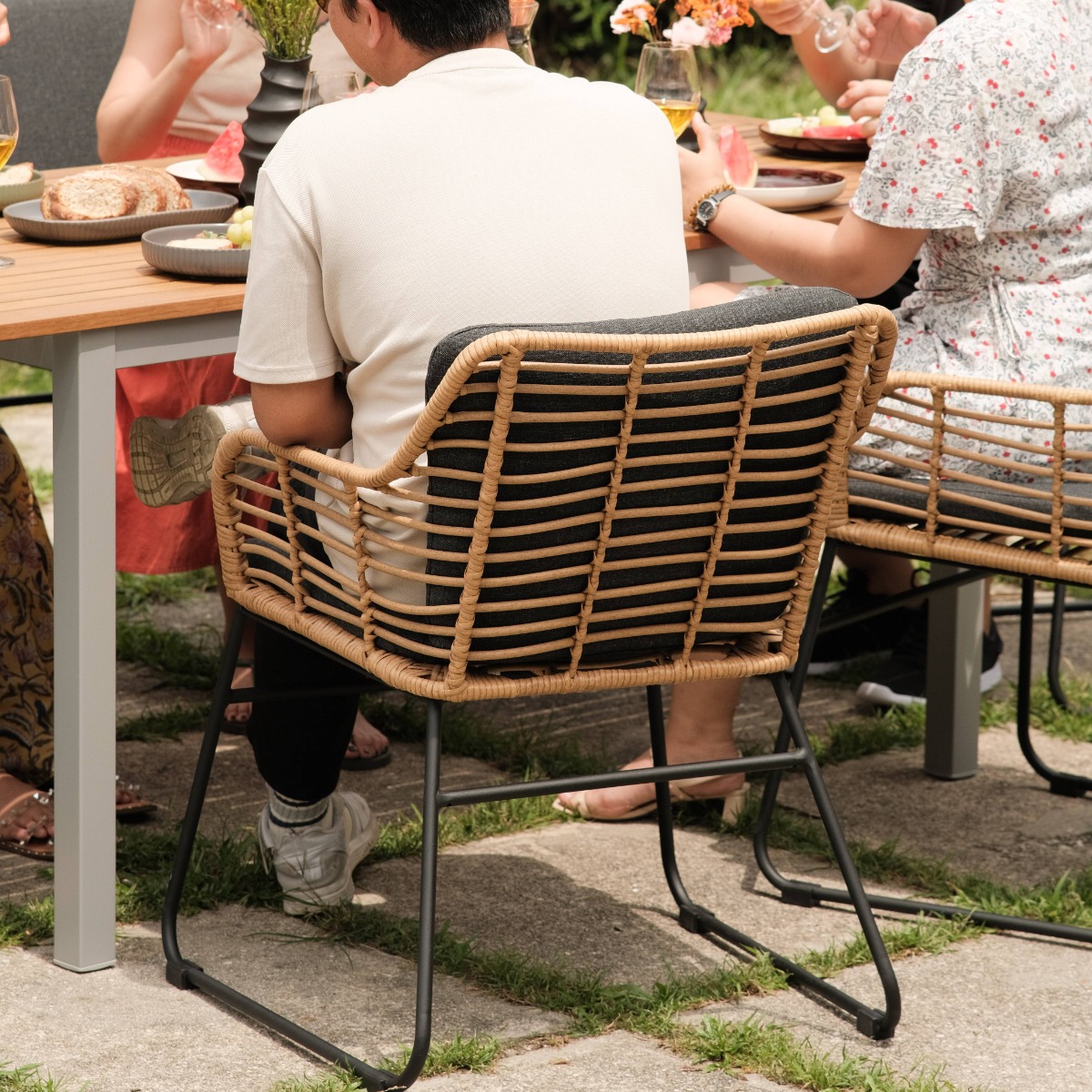 Kerria Outdoor/Indoor Dining Arm Chair