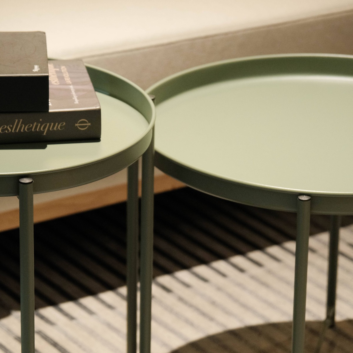 Hani Matt Olive Tray Coffee Table