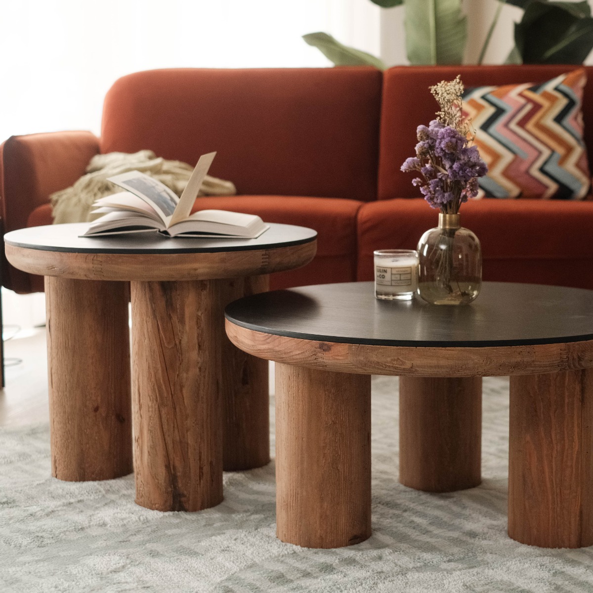 Otto Modern Rustic Coffee Table