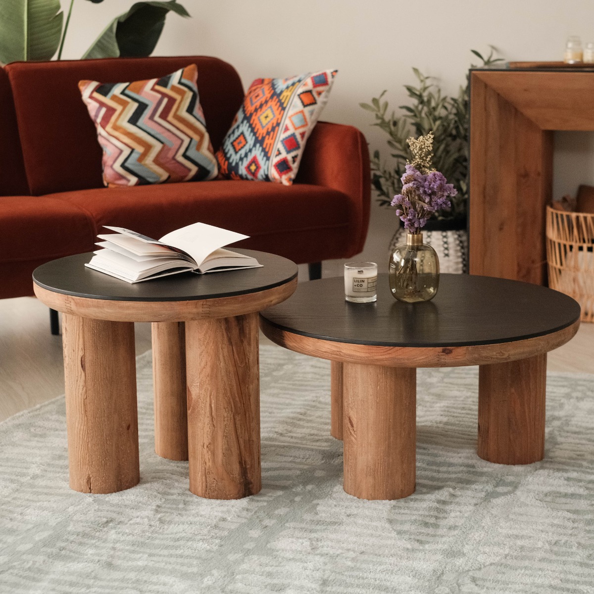 Otto Modern Rustic Coffee Table