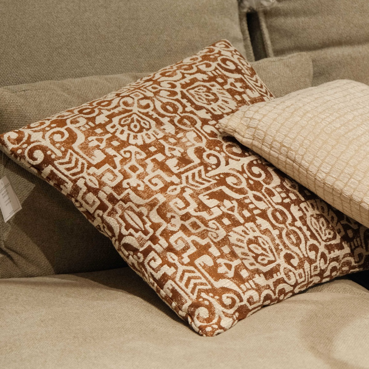 Seena Brown Cushion 45x45