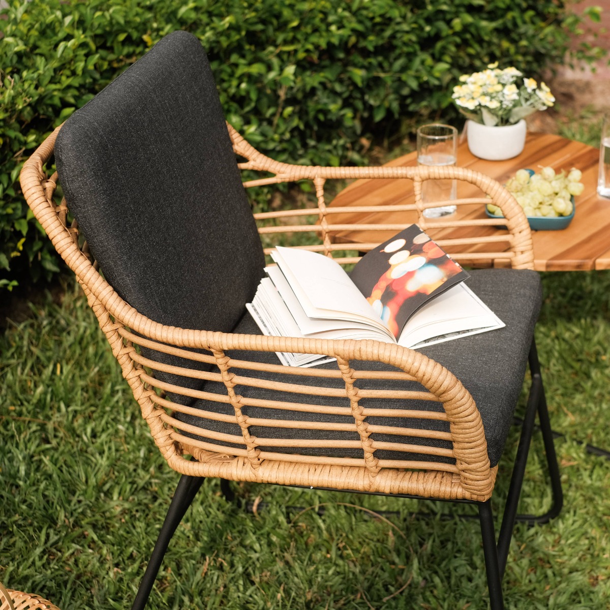 Kerria Outdoor/Indoor Dining Arm Chair