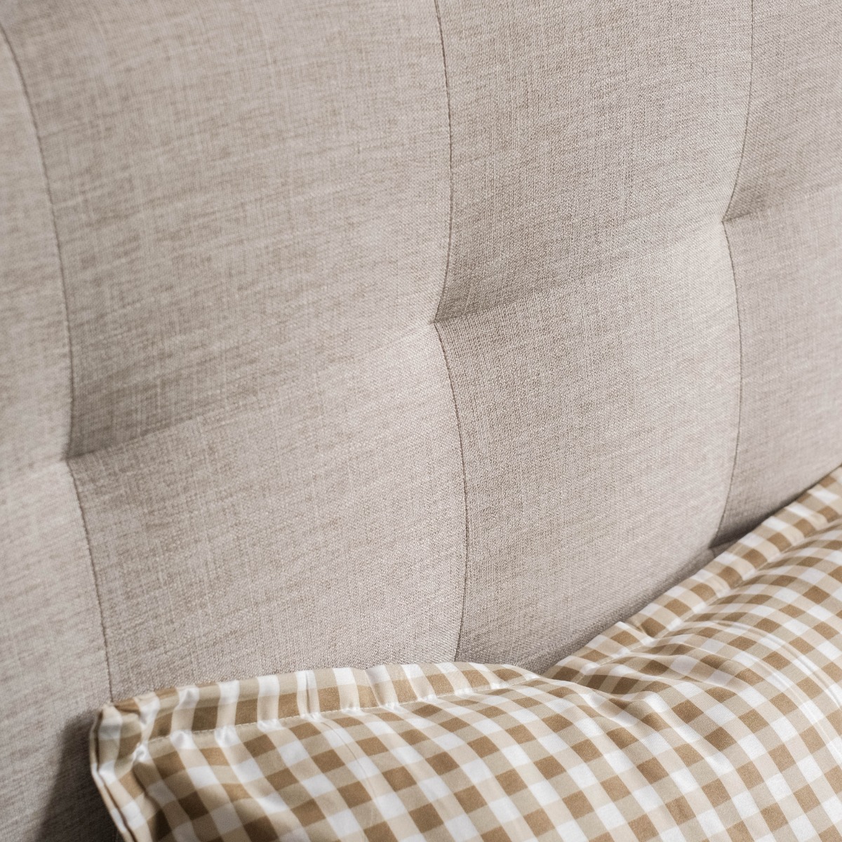 Lillian Oatmeal Super Single Bed