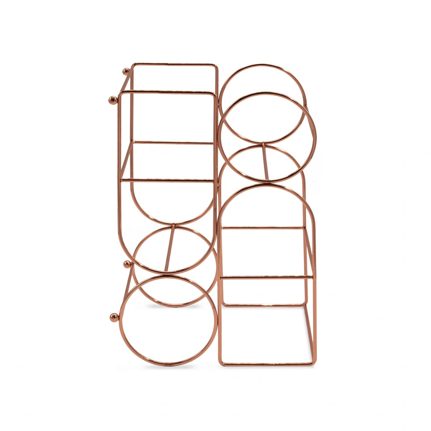 Essen Copper 6 Bottle Wine Rack (Markdown)