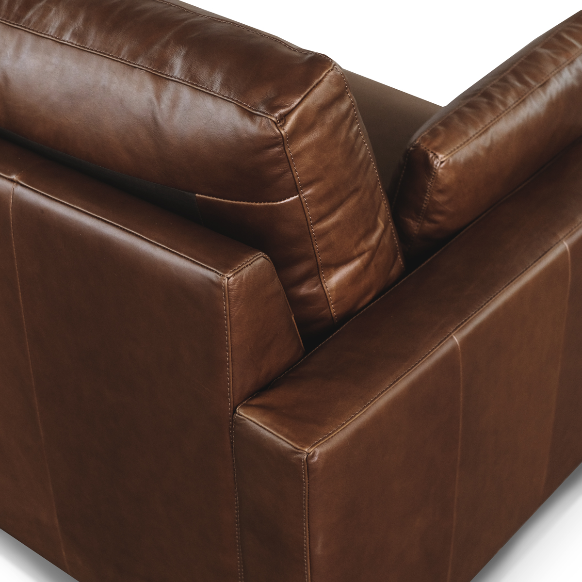Jarred Vintage Leather 3 Seater Sofa