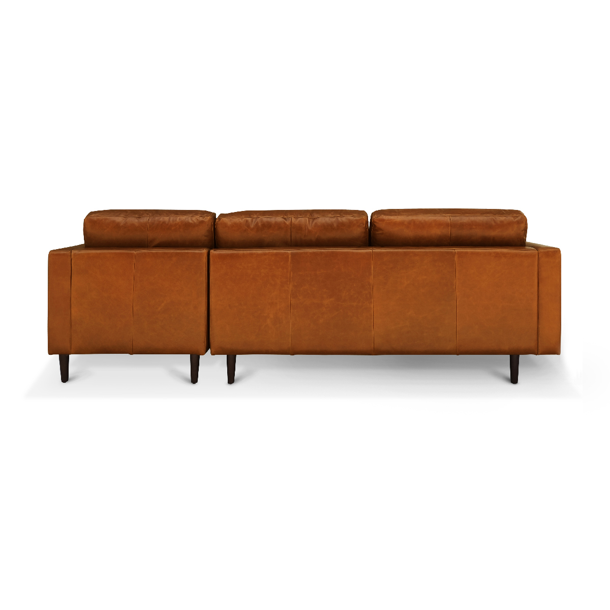 Arthur Left Sectional Sofa Vintage Leather