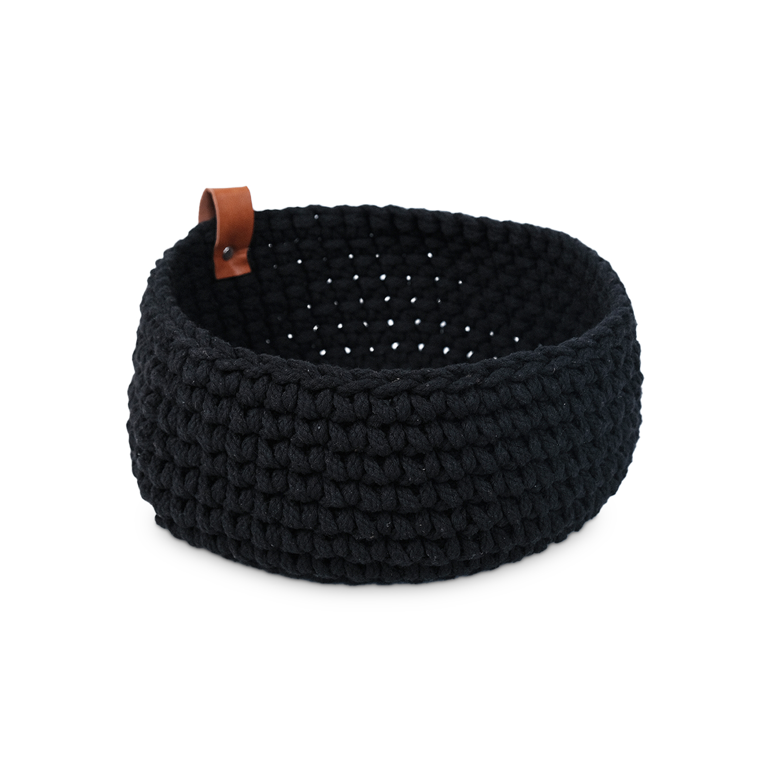 Dana Weaving Basket (Set of 3) - Black