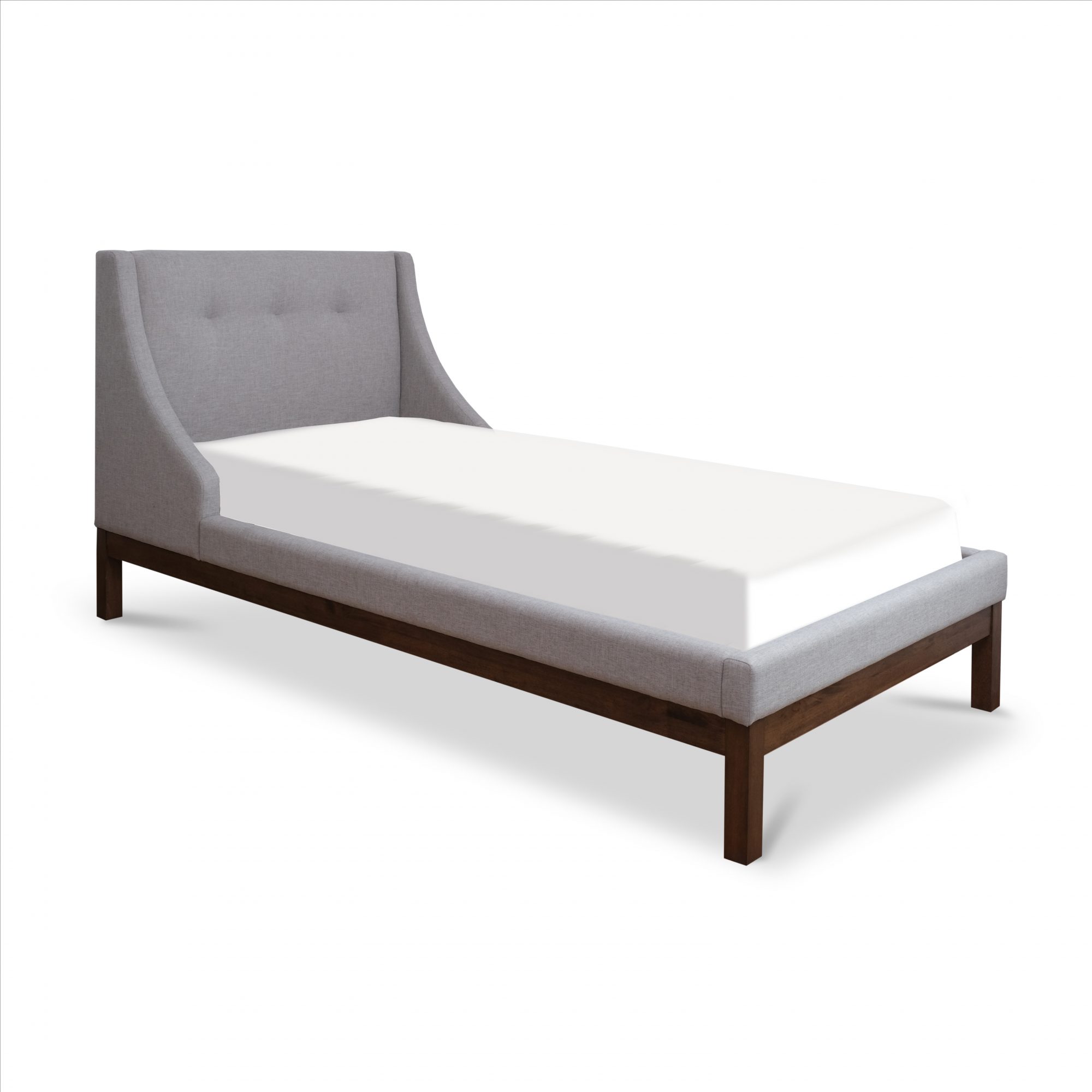 Cadence Greyish Single Bed