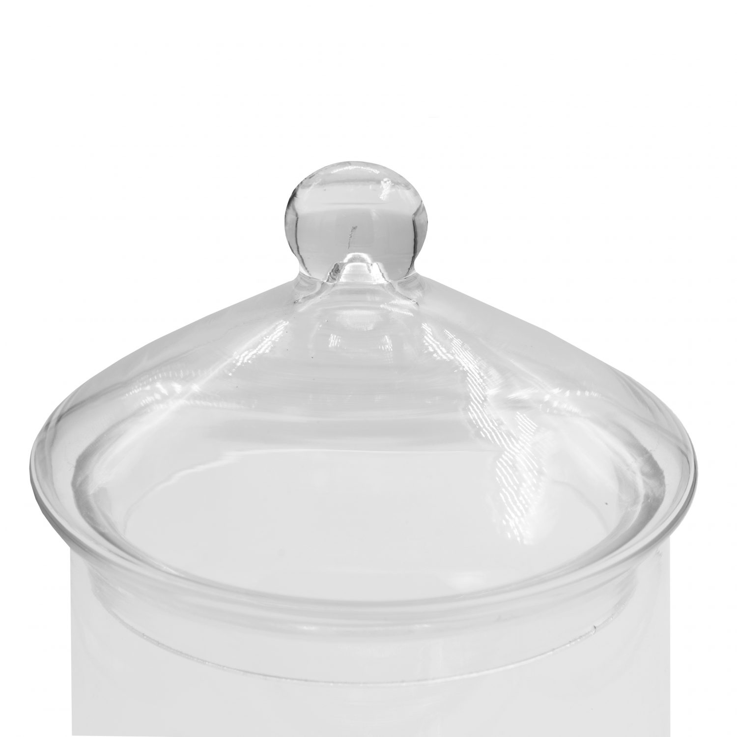 Posey Tall Glass Jar with Lid