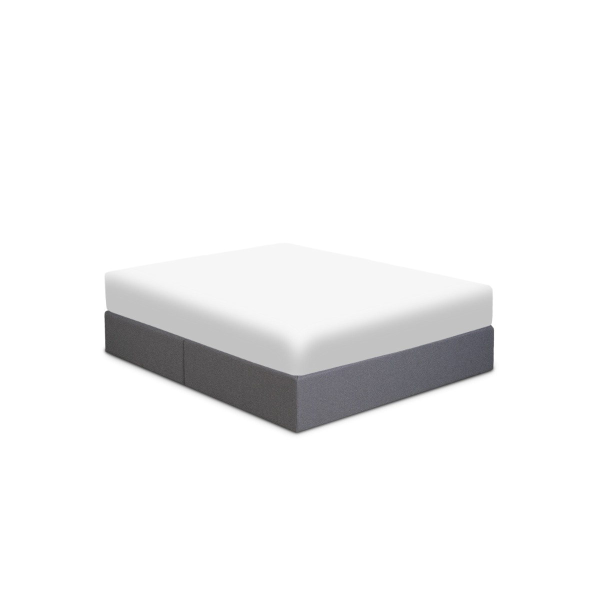 Edda Pebble Grey Queen Divan