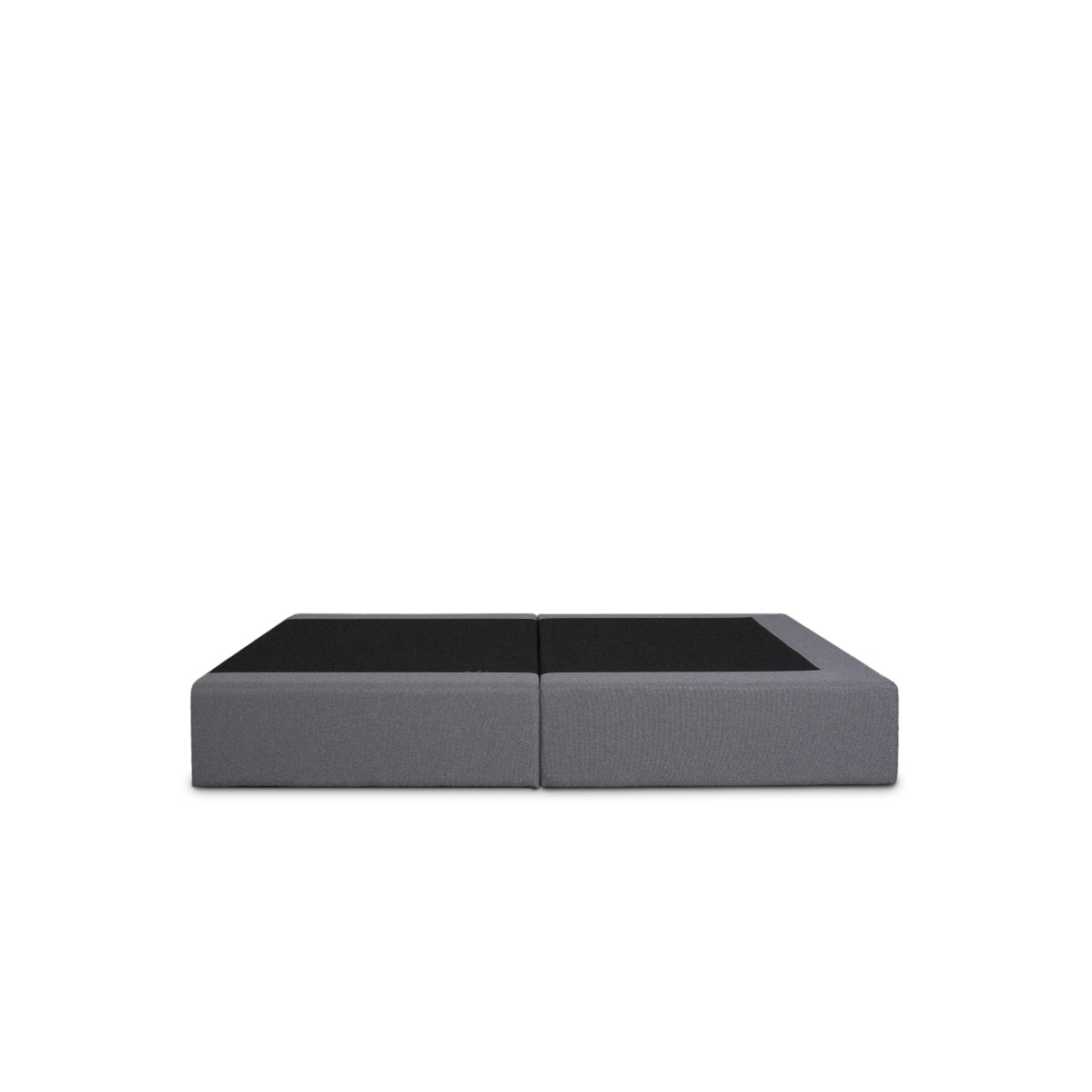 Edda Pebble Grey King Divan