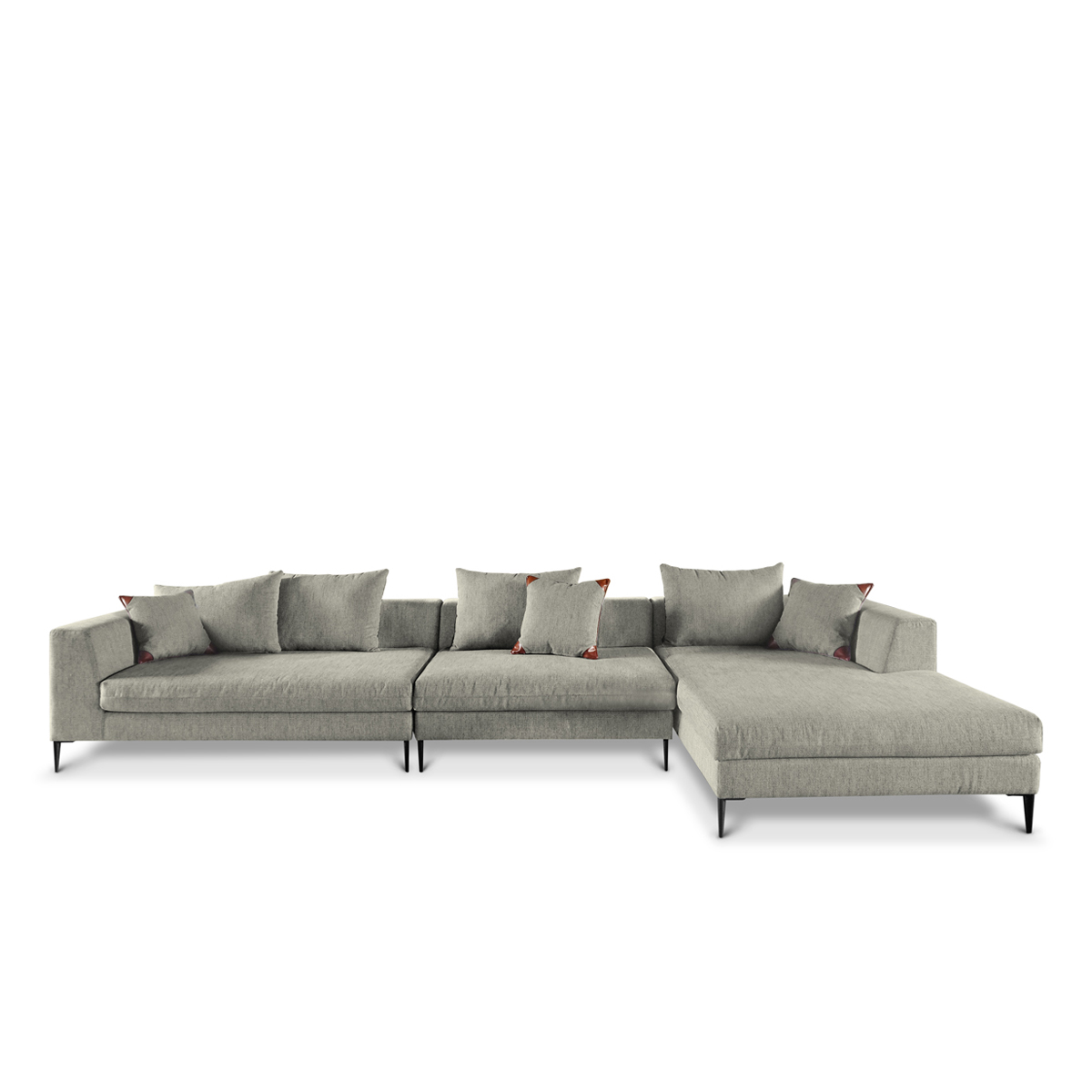 Sebastian Left Sectional Wide Sofa