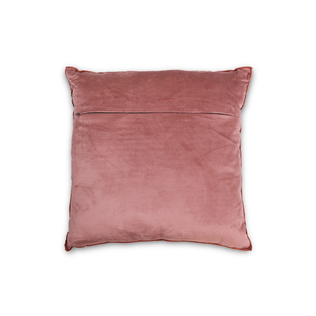 Elea Velvet Cushion 45x45 Peach