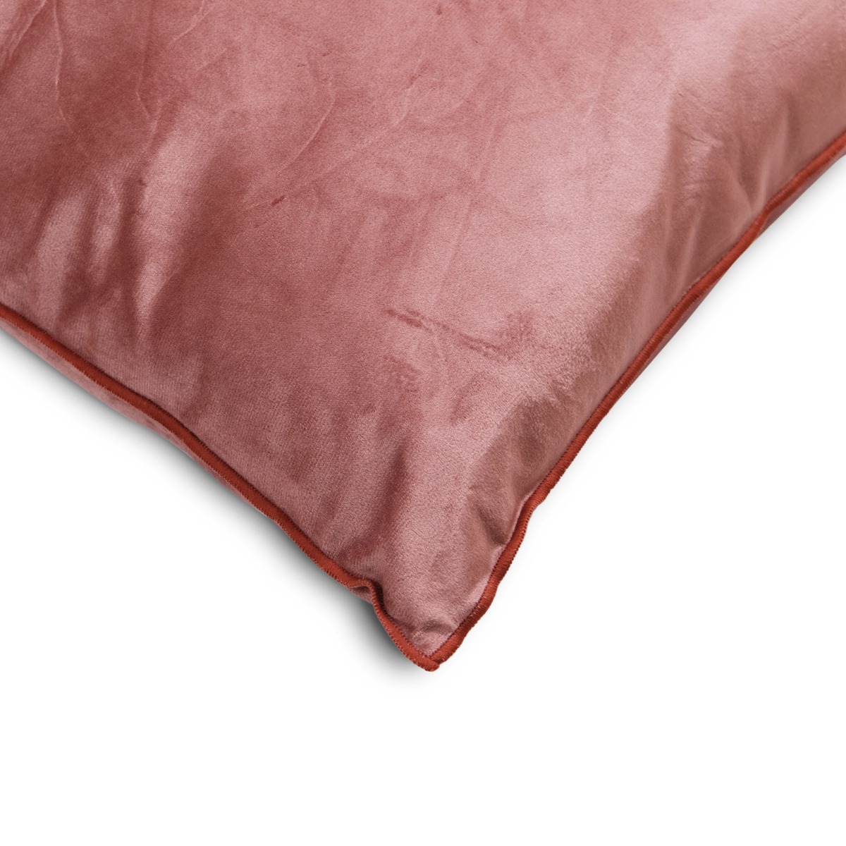 Elea Velvet Cushion 45x45 Peach