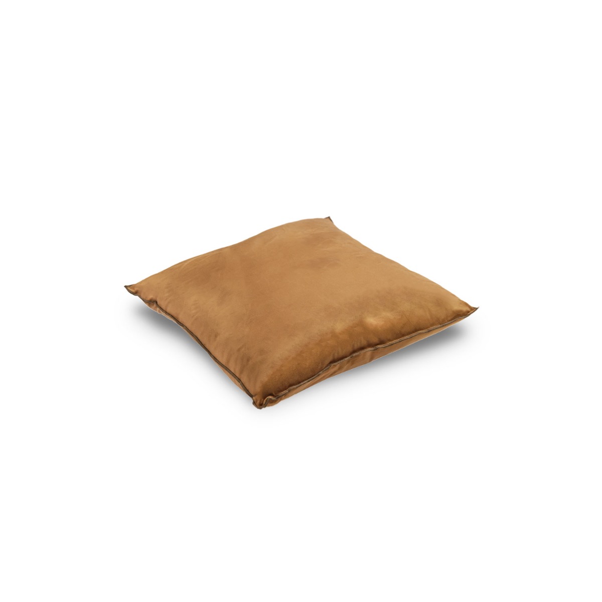 Elea Velvet Cushion 45x45 Saddle Brown