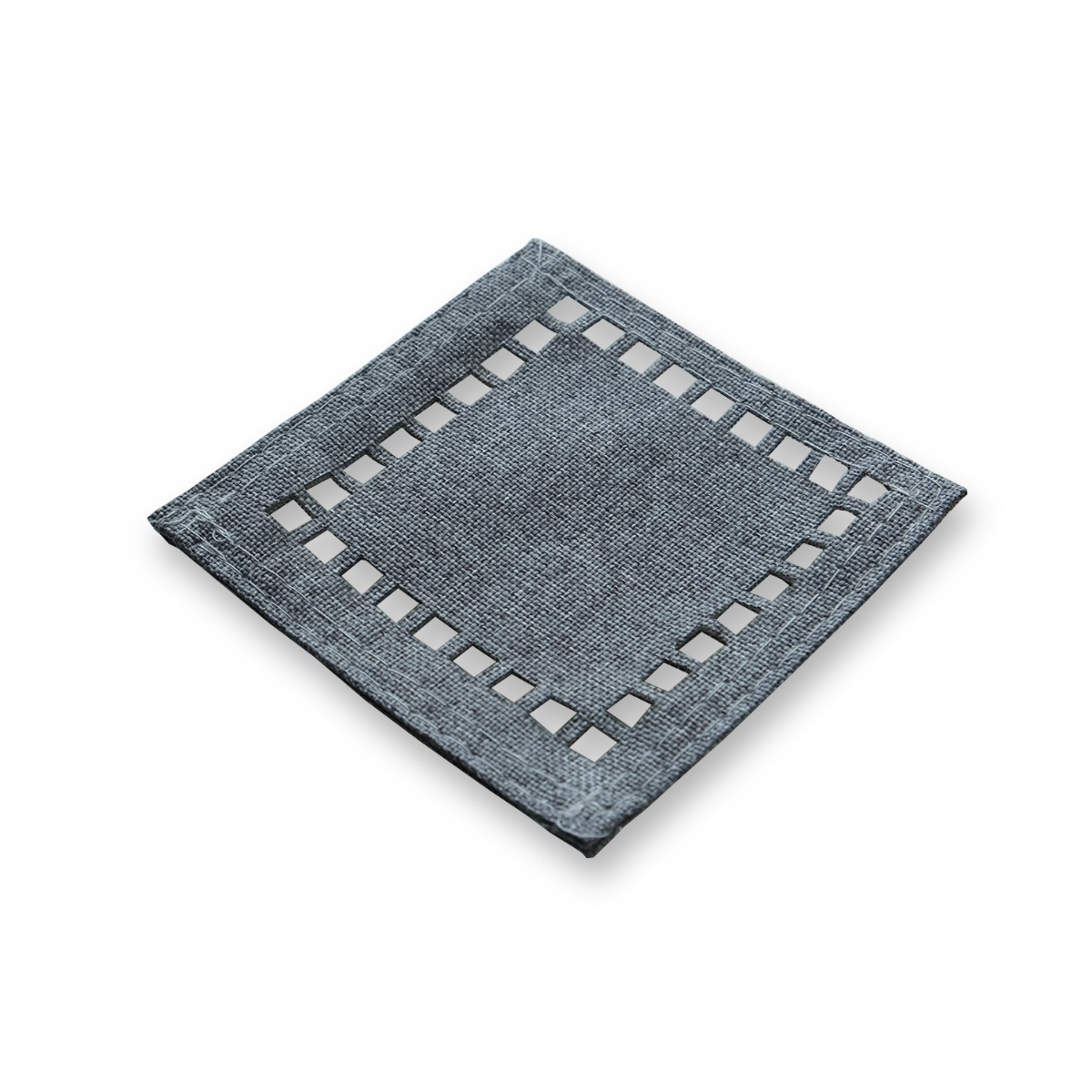 Element Linen Coaster Dark Grey (Set of 4)
