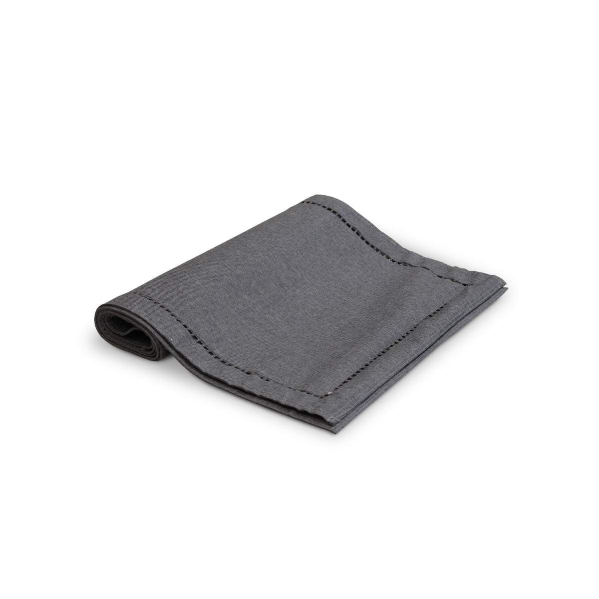 Element Linen Table Runner 40x180cm Dark Grey