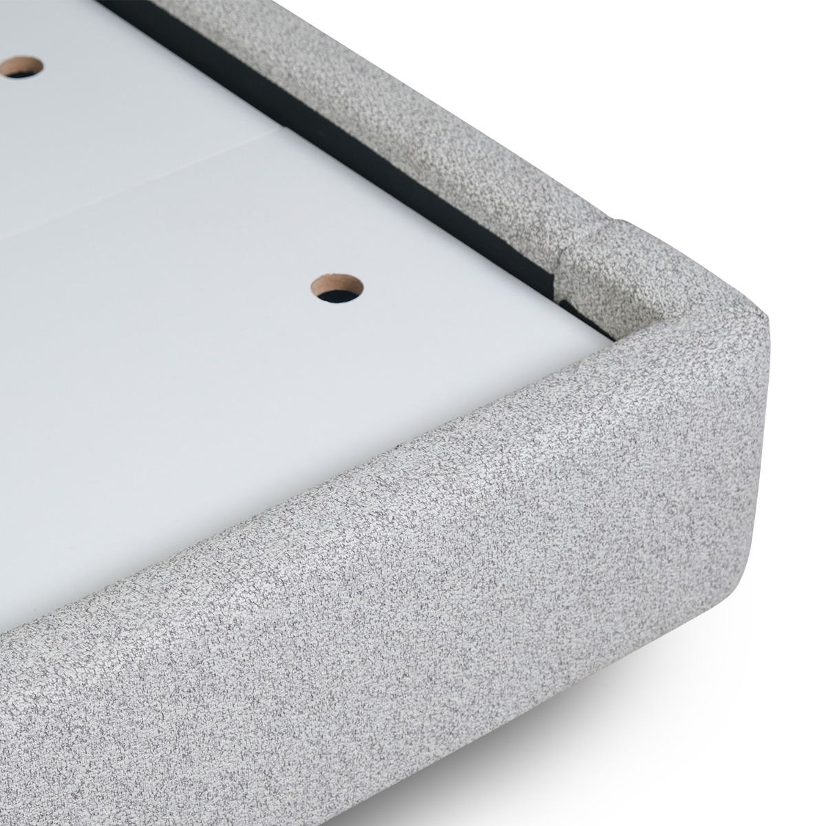 Ellington Light Grey King Floating Bed