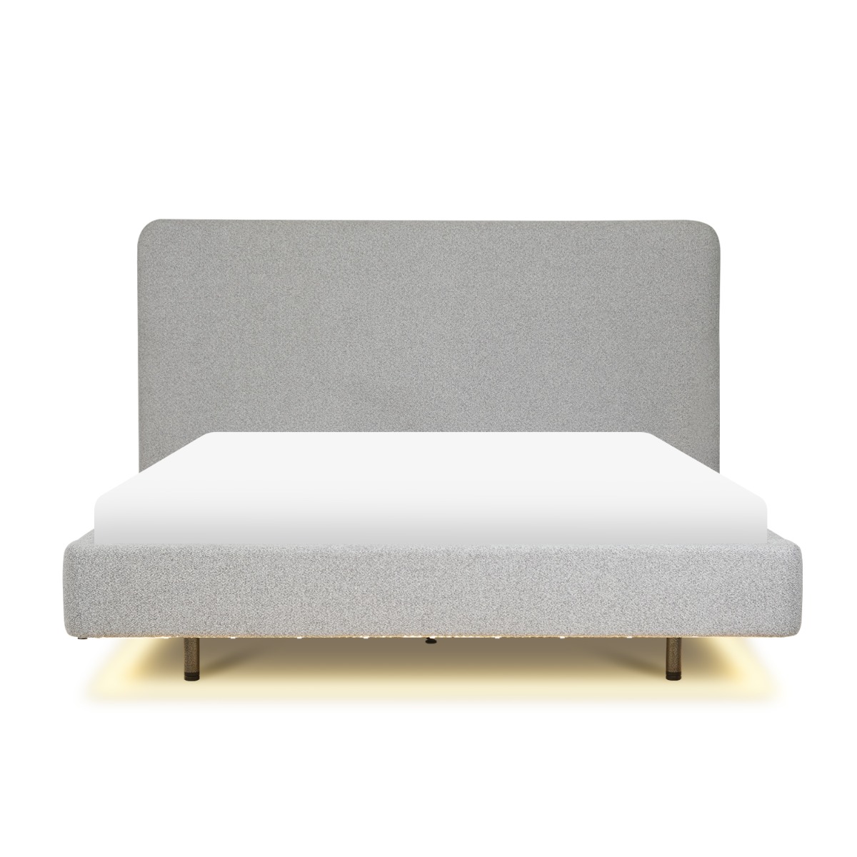 Ellington Light Grey King Floating Bed