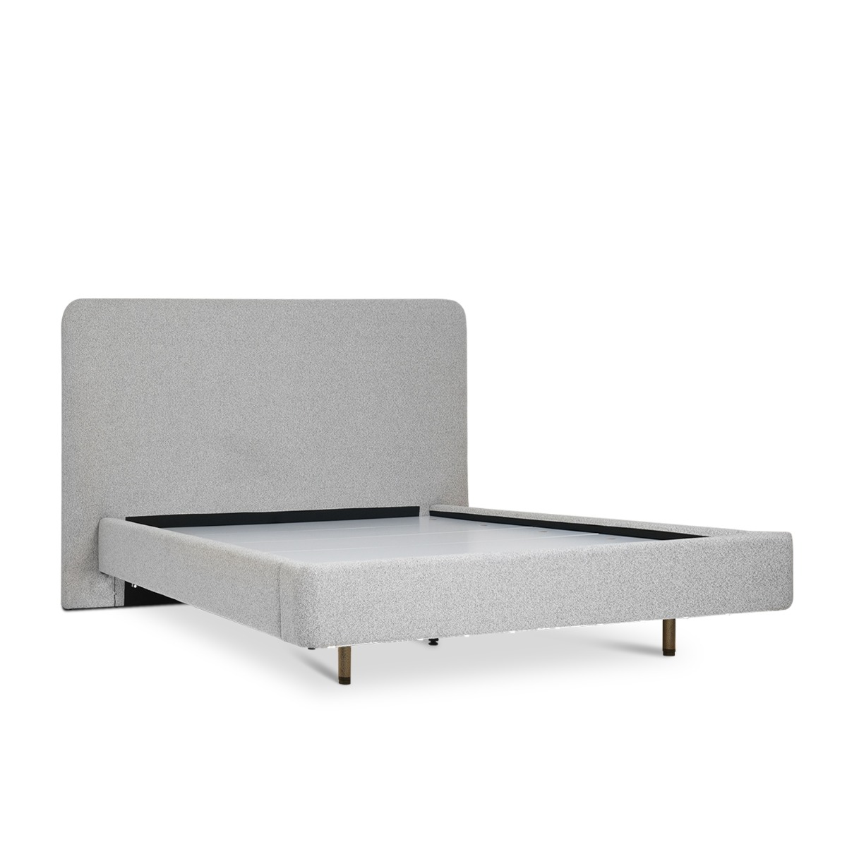 Ellington Light Grey Queen Floating Bed