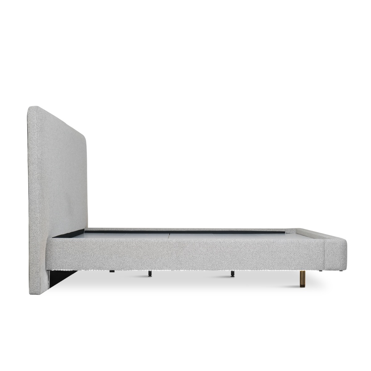 Ellington Light Grey King Floating Bed