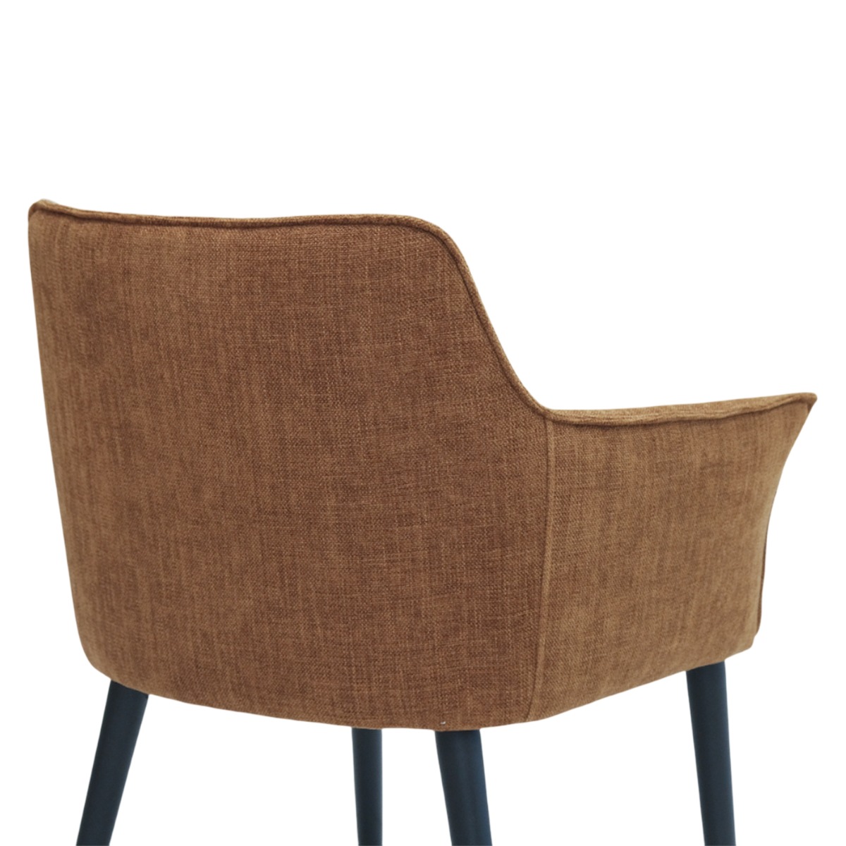 Emile Camel Brown Dining Arm Chair
