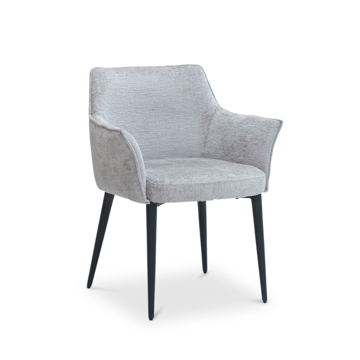 Emile Light Grey Dining Arm Chair