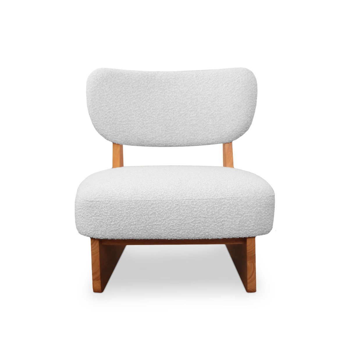 Emma Cloud White Lounge Chair