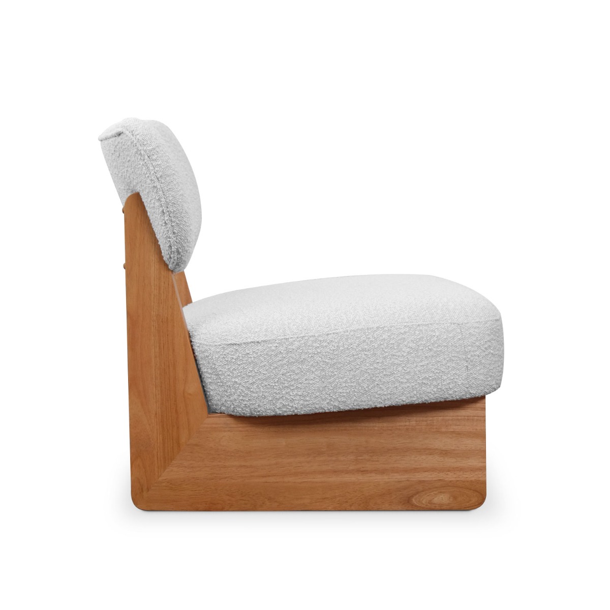 Emma Cloud White Lounge Chair
