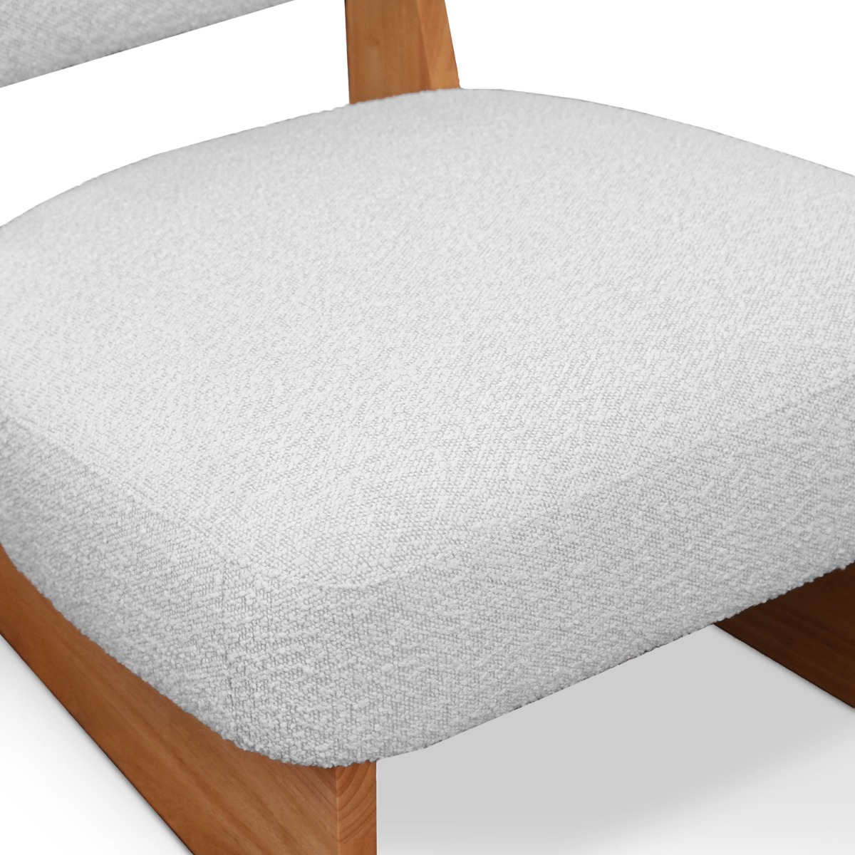 Emma Cloud White Lounge Chair