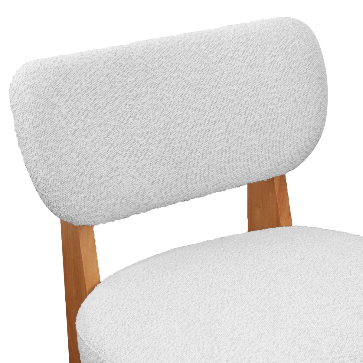 Emma Cloud White Lounge Chair