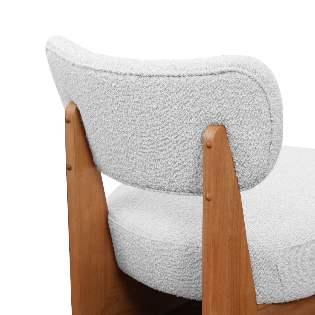 Emma Cloud White Lounge Chair