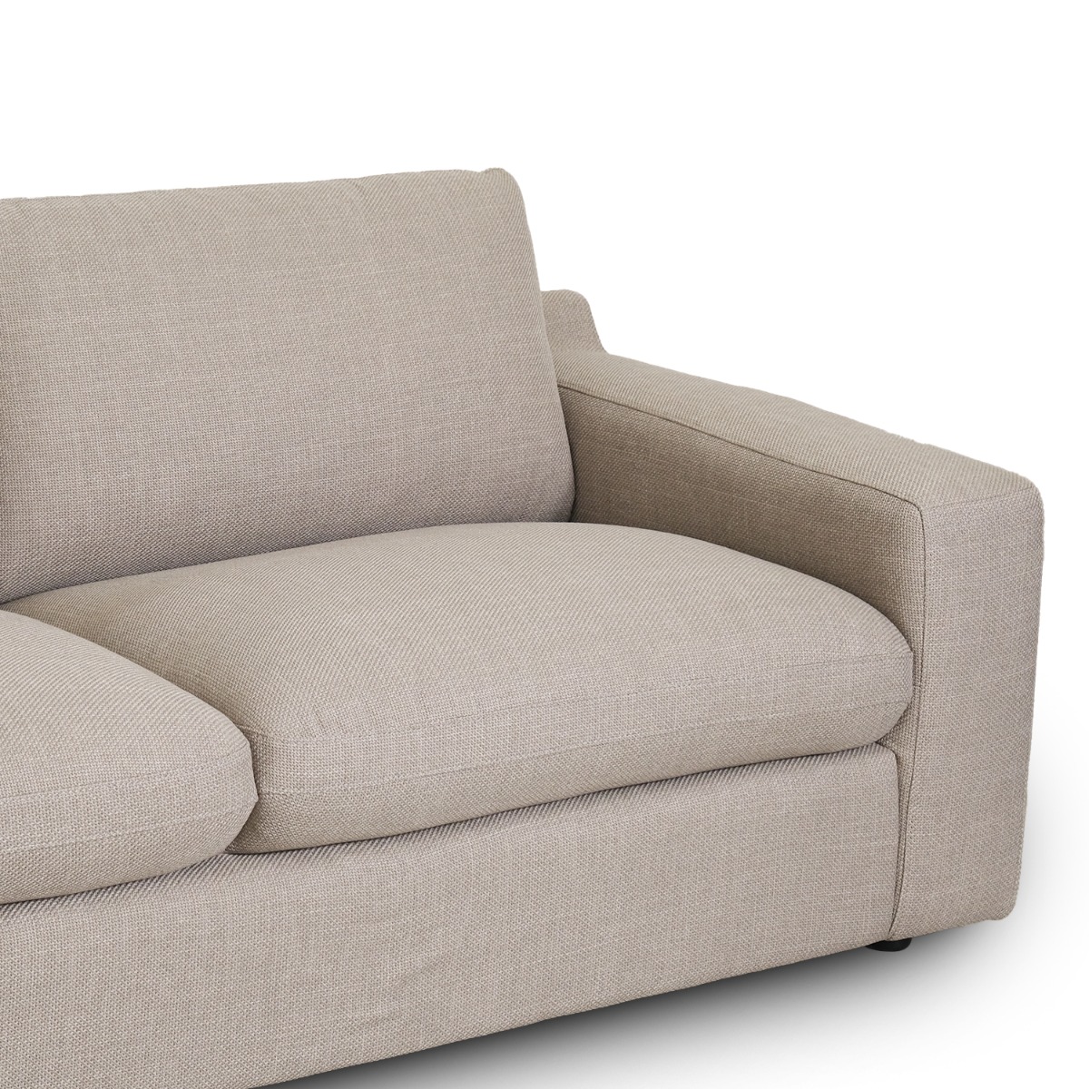 Emmett Sand Brown Corner Sofa