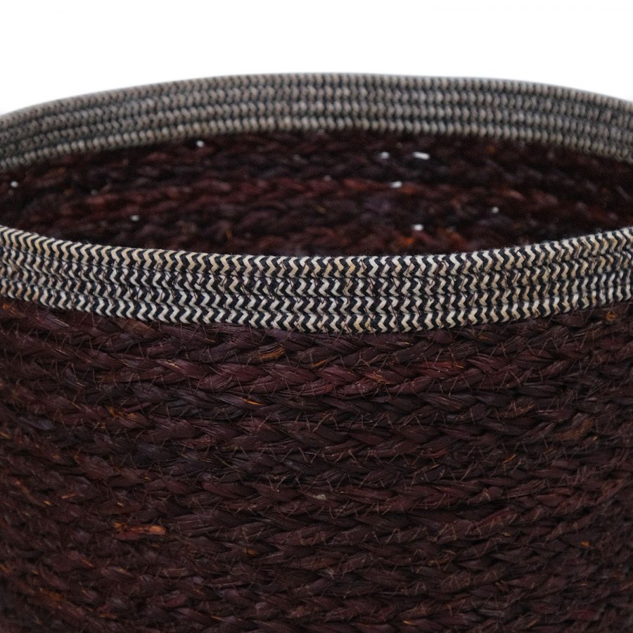 Esta Seagrass & Cotton Small Basket