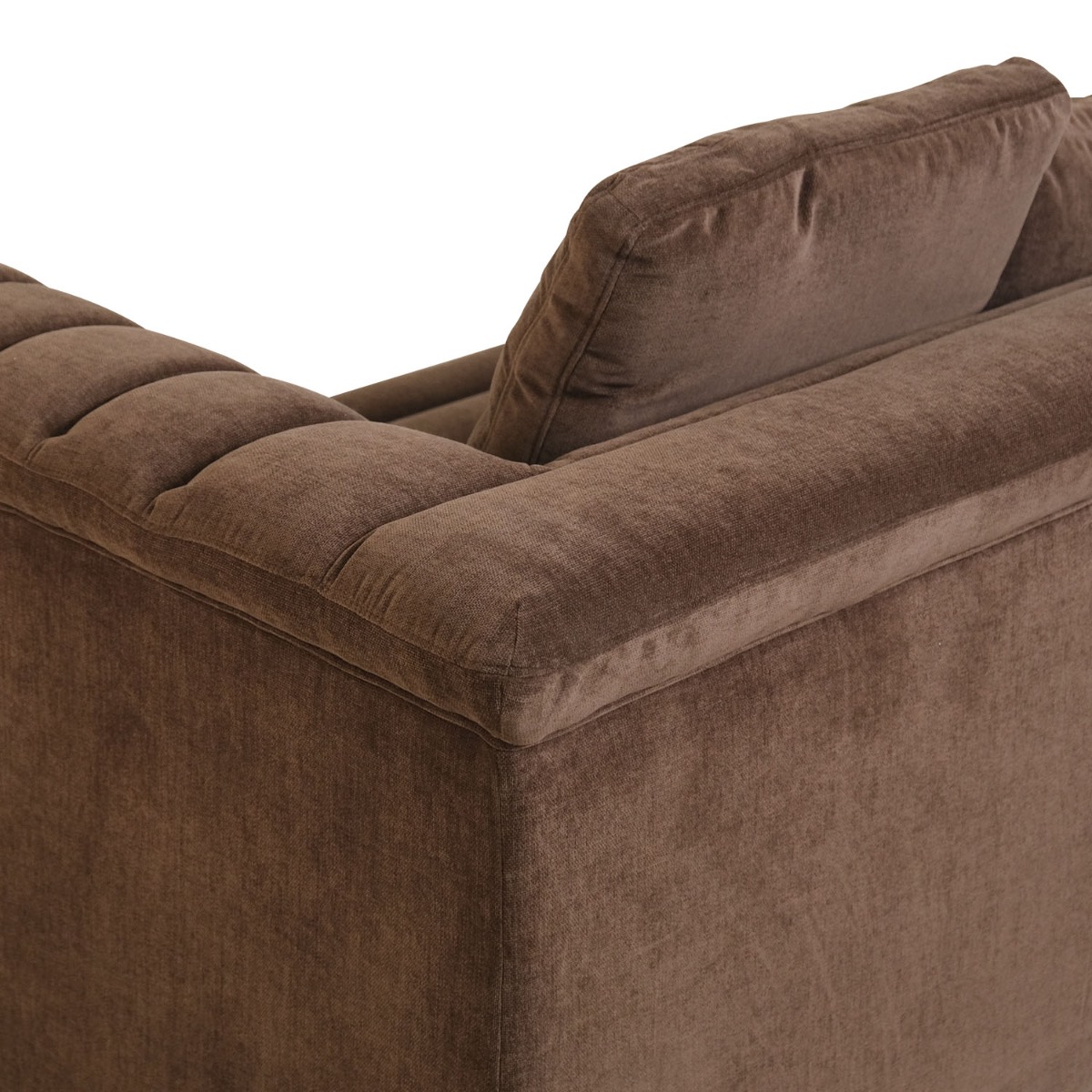 Evelyn Espresso 4 Seater Sofa