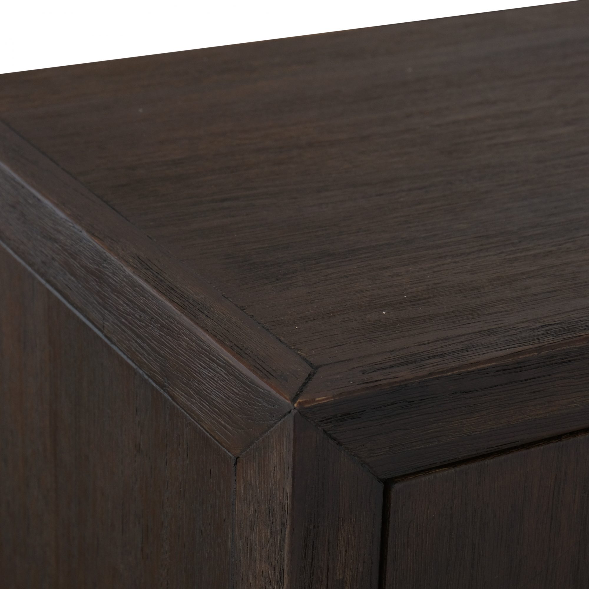 Ming Coffee Brown 2 Doors Cabinet