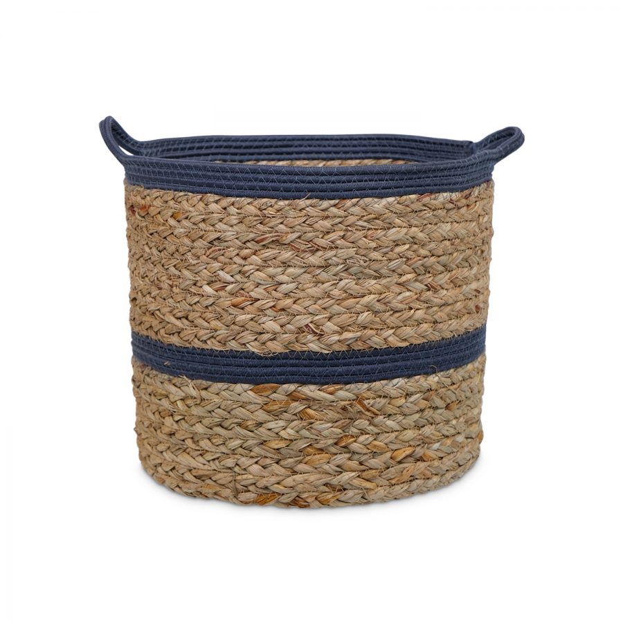 Fia Seagrass & Cotton Large Basket