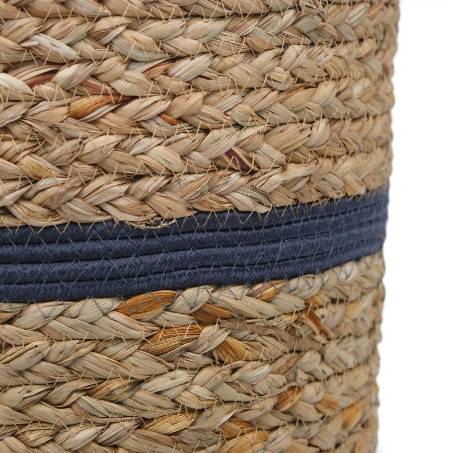 Fia Seagrass & Cotton Large Basket