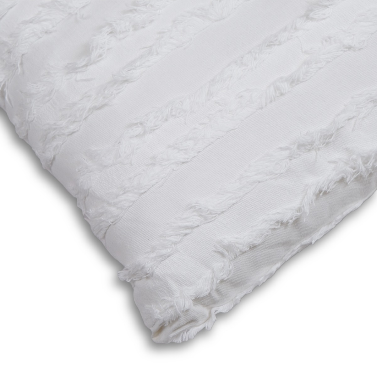 Flava Cushion 45x45cm Ivory White