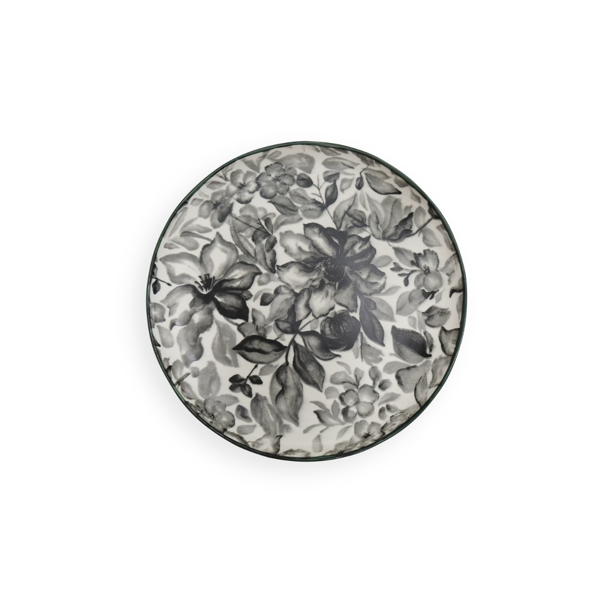 Floralis Grey Dinner Plate