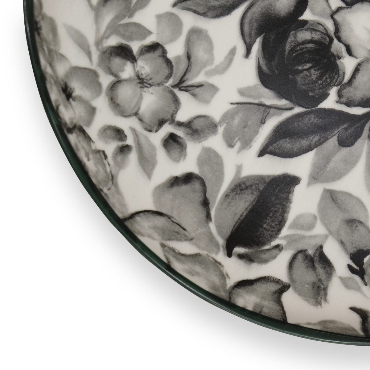 Floralis Grey Dinner Plate